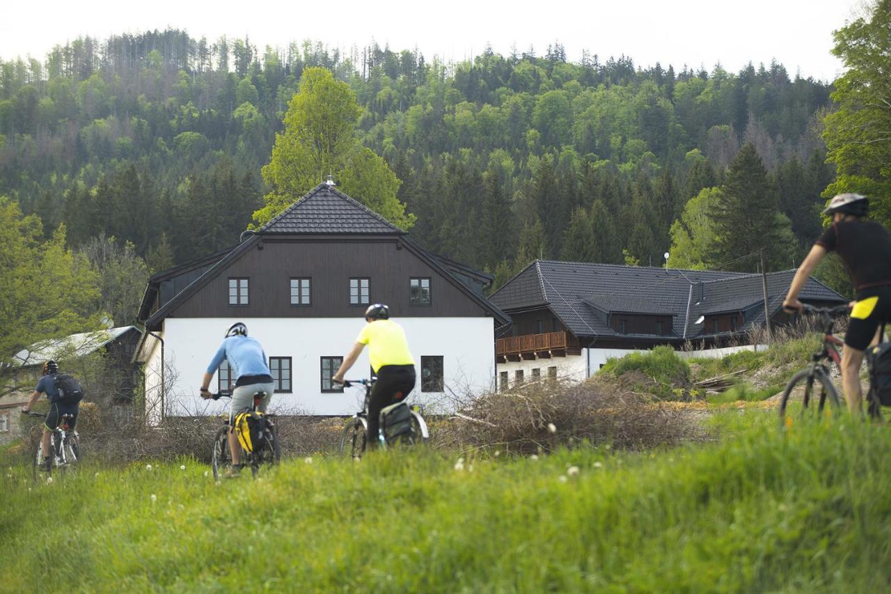 Hotel Dvur Liskovy Vrch à Strazny Extérieur photo
