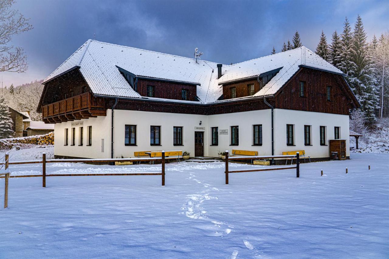 Hotel Dvur Liskovy Vrch à Strazny Extérieur photo